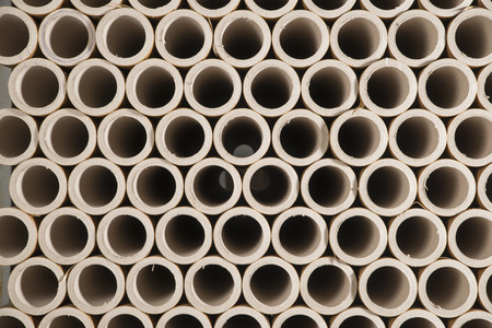 cylinder cardboard coil stockの写真素材
