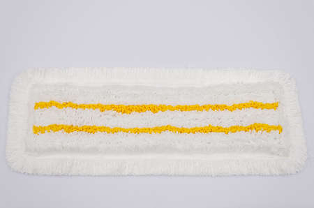 Mop detail on  whiteの写真素材