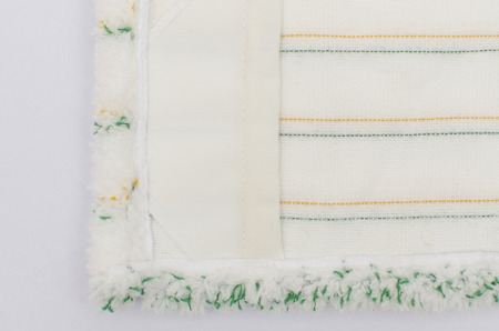 mop detail on a white backgroundの写真素材