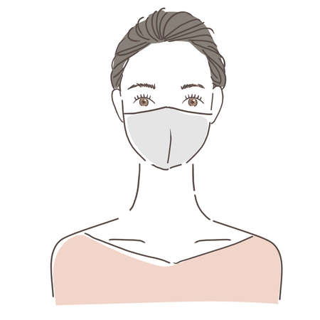 Women who prevent infectionの写真素材