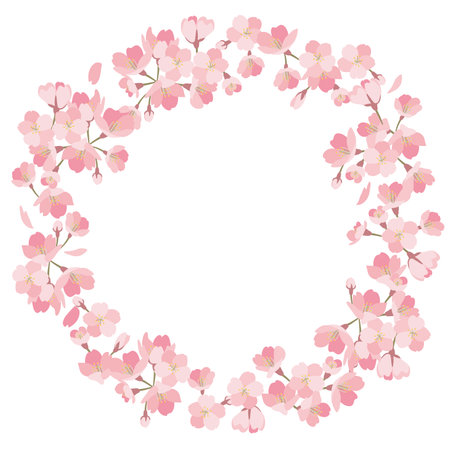 background_sakura 3_1のイラスト素材