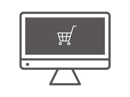 Icon online shopping 1_2のイラスト素材