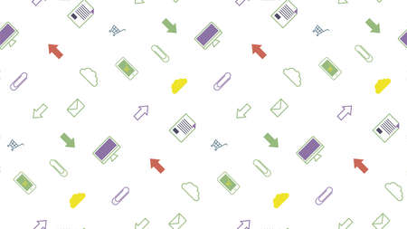 pattern 7_6のイラスト素材