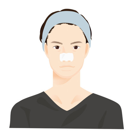 Male upper body 9_6のイラスト素材