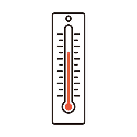 Thermometer vector illustrationのイラスト素材