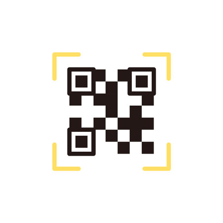 Simple QR Codeのイラスト素材