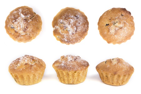 There is a cake  in the white backgroundの写真素材