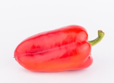 an image of red pepper isolated on white