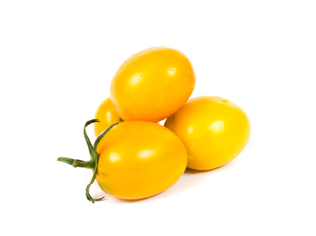 an image of yellow tomatoesの写真素材