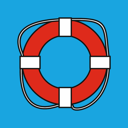 object lifebuoyのイラスト素材