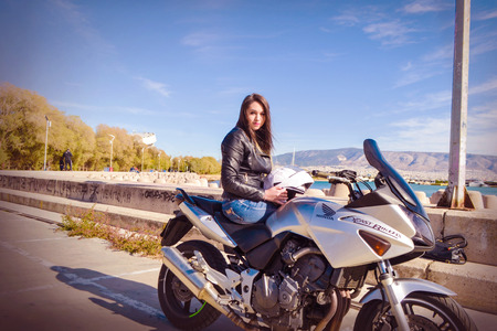 HONDA bikerのeditorial素材
