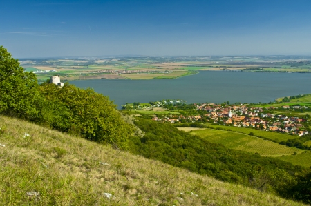 beutiful landscape on summery dayの写真素材