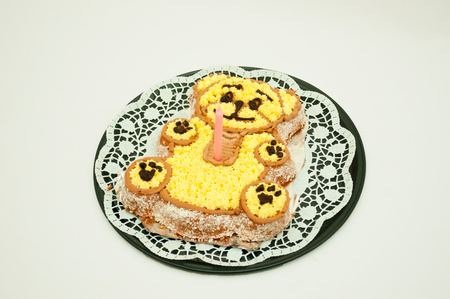 teddy cake for little baby