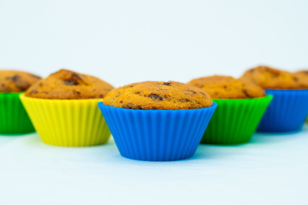 nice sweet muffins to eatの写真素材