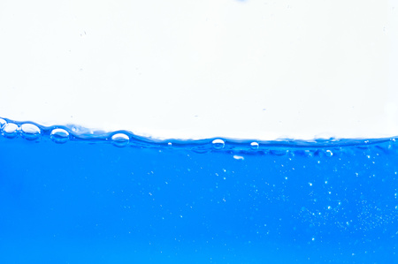 detail of blue water surface