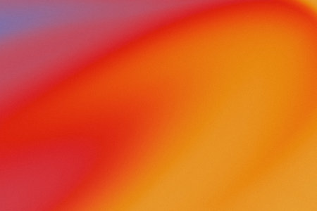 Retro gradient background with grain texture. Sprayed gradient with the grain effect
