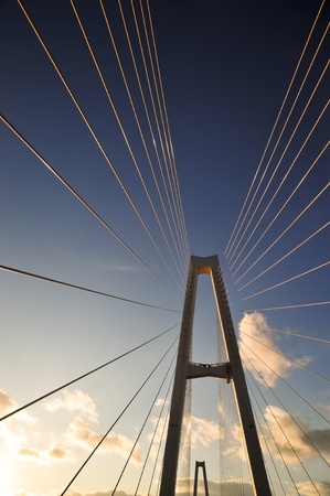 Suspension Bridgeの写真素材