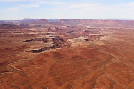 Green River Canyon View of Canyonlands National Park, Utah USAのeditorial素材