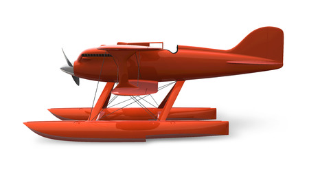 3D rendering of Very early Air Racer の写真素材