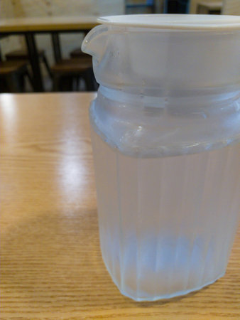 drinking waterの写真素材