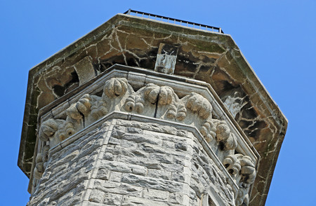Gothic ornament of Roosevelt Island ilghthouse, New York