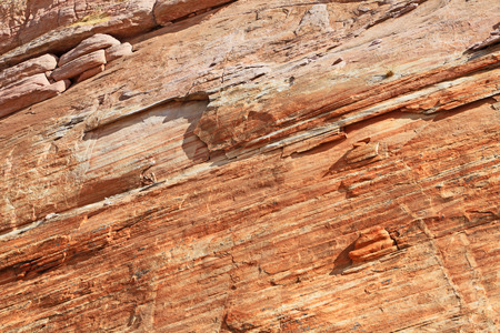 Eroded cliff - Nevadaの写真素材