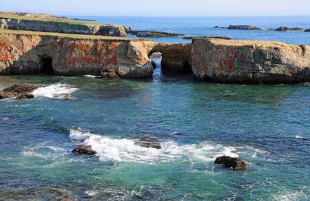 Point Arena arch, california