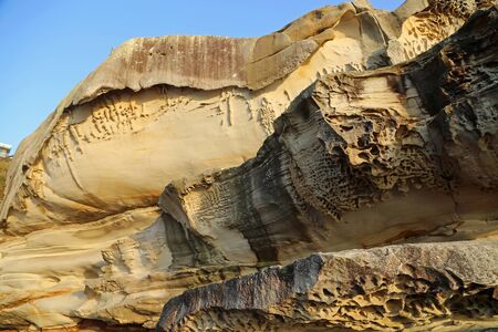 Eroded cliff, Australiaの写真素材