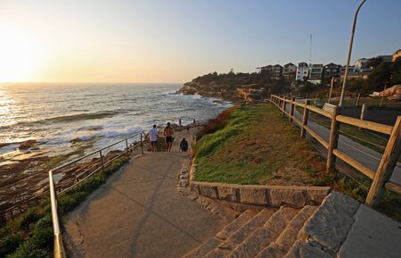 Entering coastal walk, Australia