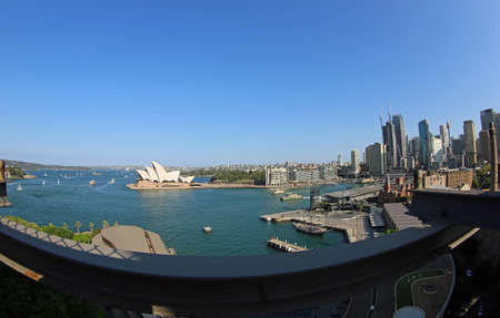 Panorama from Harbor Bridge, Sydney