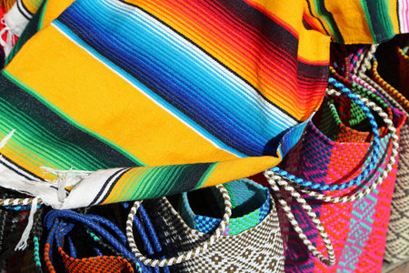 Mexican blanketの写真素材