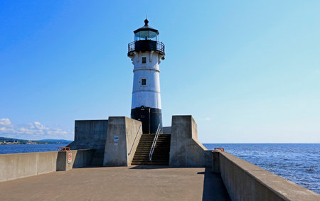 Duluth Harbor North Pier Lighthouse - Minnesota