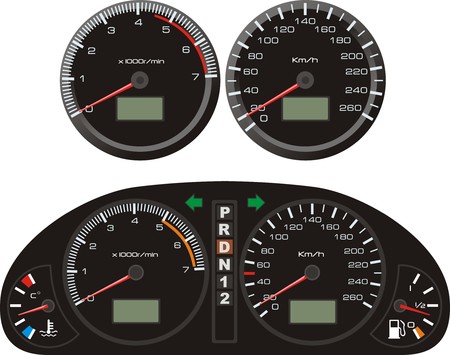 dash board toolsのイラスト素材