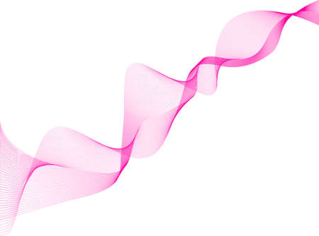 elegant  waveのイラスト素材