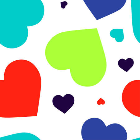 Seamless valentine patternのイラスト素材