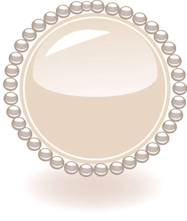 beautiful color images of pearl designのイラスト素材