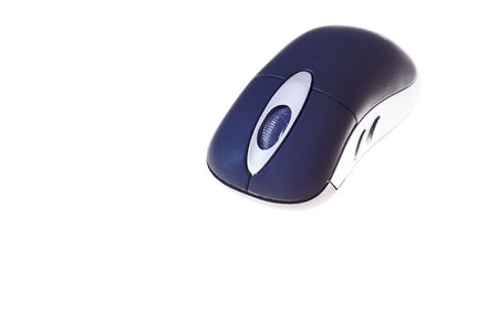 wireless optical mouse isolated on white background
