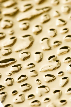 soft gold reflector paper, abstract shot, shallow depth of fieldの写真素材