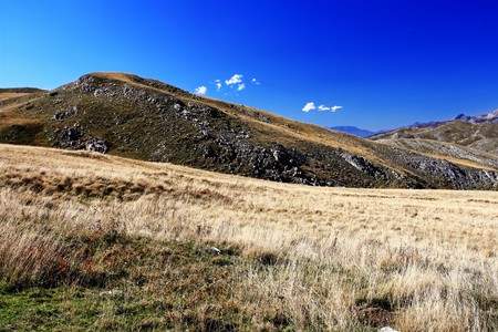 Landscape from the Mavrovo Region in Macedoniaの写真素材