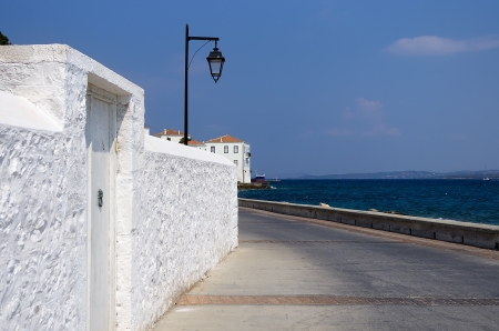 Architecture of Spetses island, Greece