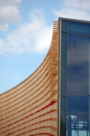 modern architectual wood texture 