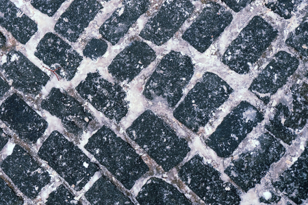 Stone roar in the winter, backgroundの写真素材