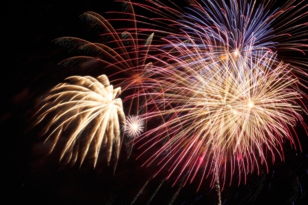 fireworksの写真素材