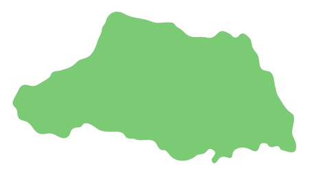 map of Saitama prefecture, Japanの写真素材