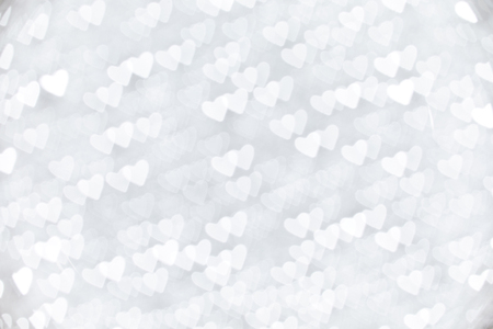 heart shape christmas lightの写真素材