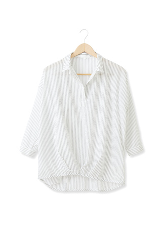 the casual clothes on whiteの写真素材