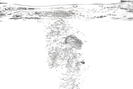 Close up of the water bubbleの写真素材