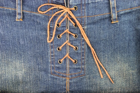 Blue jean abstract 