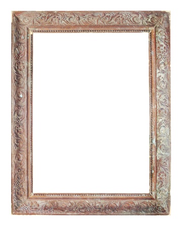 Old style wood frame の写真素材