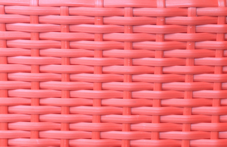 Red basketwork pattern background. 